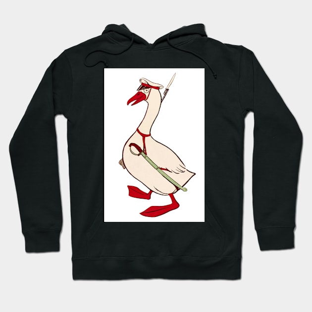 Goose-Stepping Goose Hoodie by alexp01